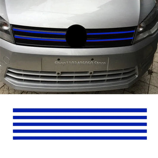 Reflective Stripes for Your Volkswagen's Front Grille!"