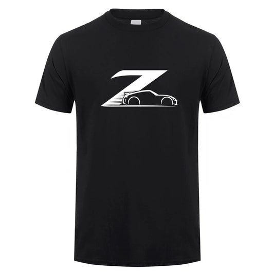 "Zoro: 370Z Collection - Stylish Men's Short Sleeve Cotton T-Shirt."