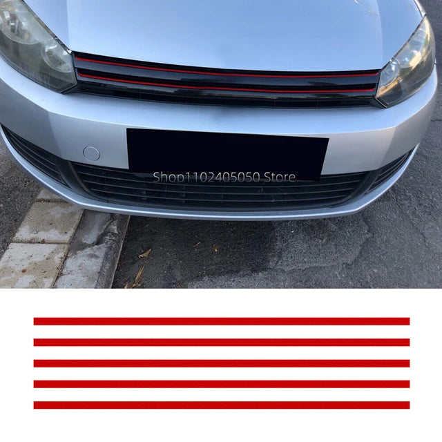 Reflective Stripes for Your Volkswagen's Front Grille!"