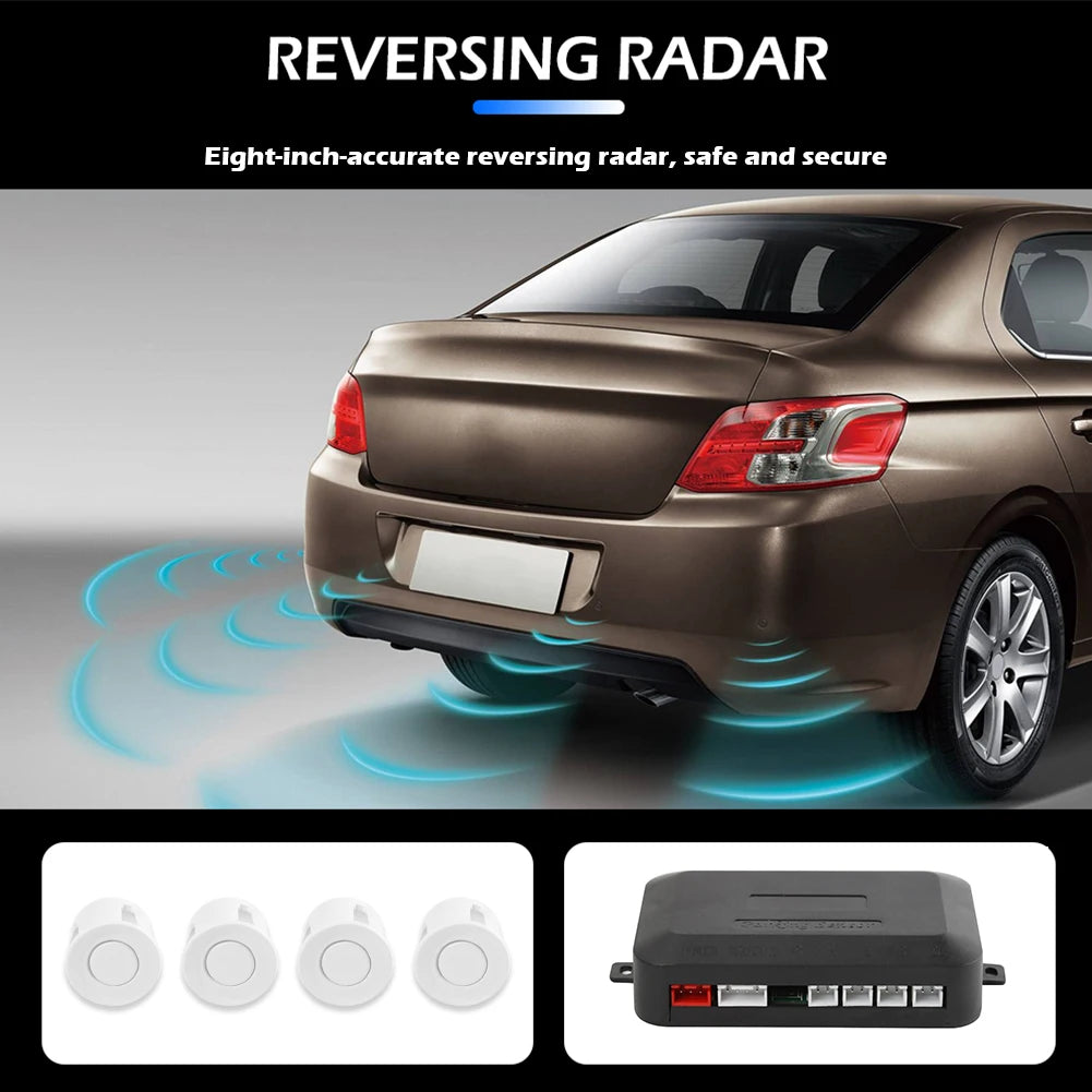 "RadarGuard ProPark: Smart Parking System with 4 Sensors and LED Display"