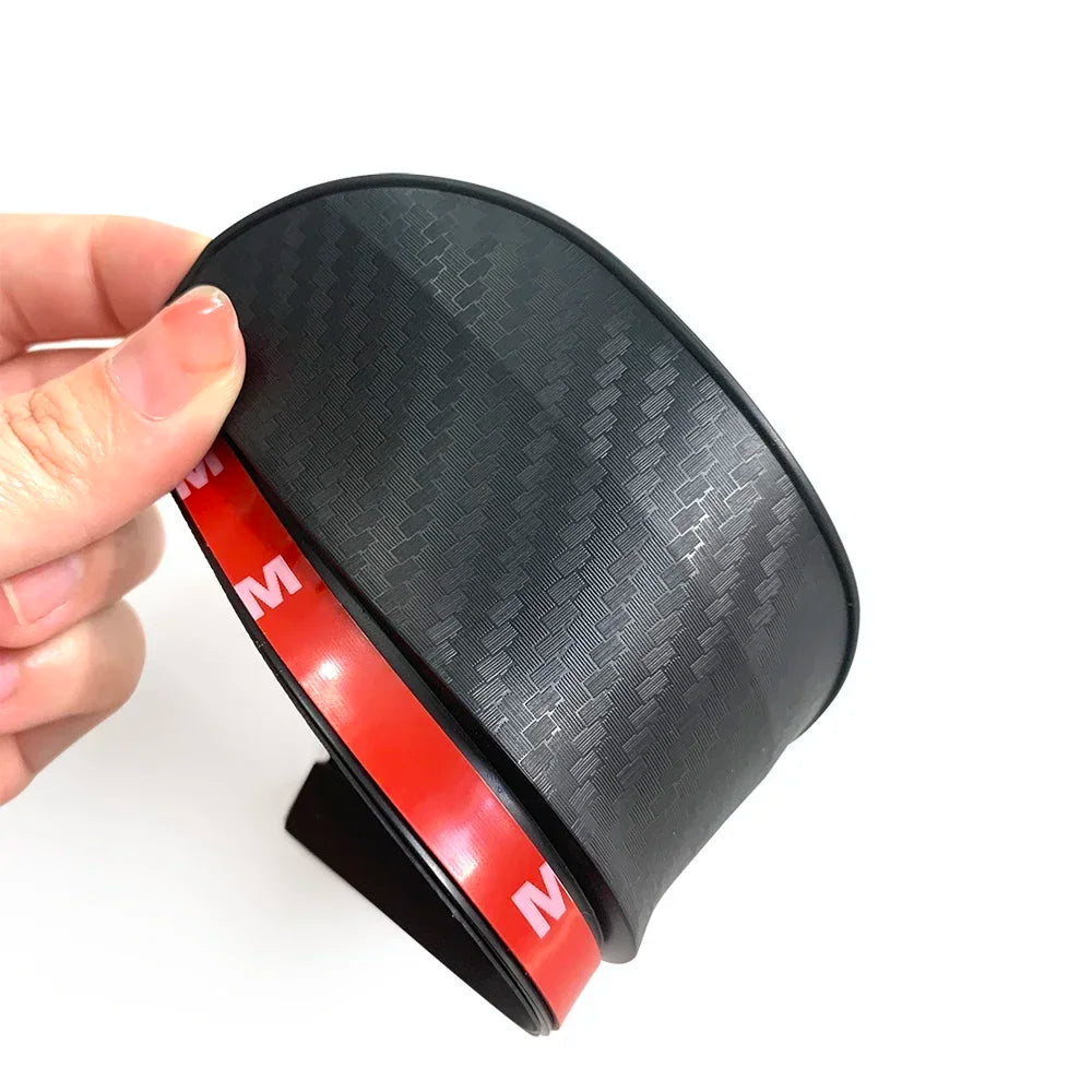 "Carbon Fiber Rain Visor for Car Rearview Mirror - Stylish Protection"