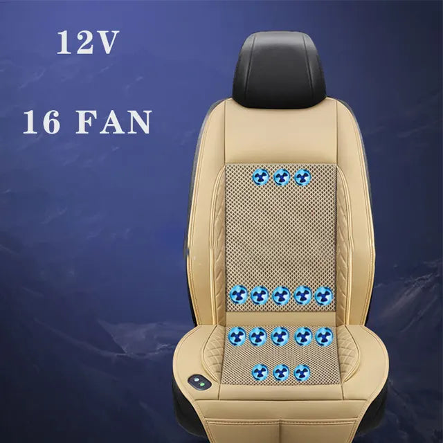 "ArcticVent TurboCool Car Seat Cooling System" - Innovative, efficient, and cool, allowing you to enjoy refreshing and comfortable rides on hot summer days.