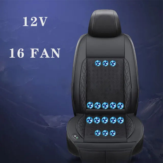 "ArcticVent TurboCool Car Seat Cooling System" - Innovative, efficient, and cool, allowing you to enjoy refreshing and comfortable rides on hot summer days.