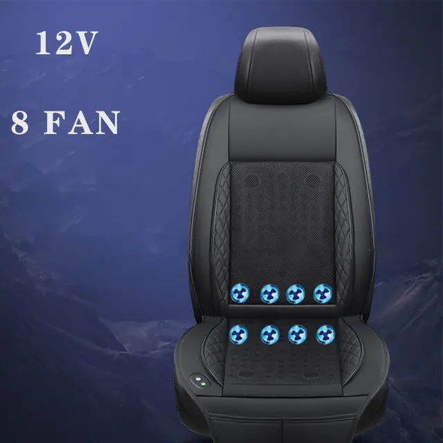 "ArcticVent TurboCool Car Seat Cooling System" - Innovative, efficient, and cool, allowing you to enjoy refreshing and comfortable rides on hot summer days.