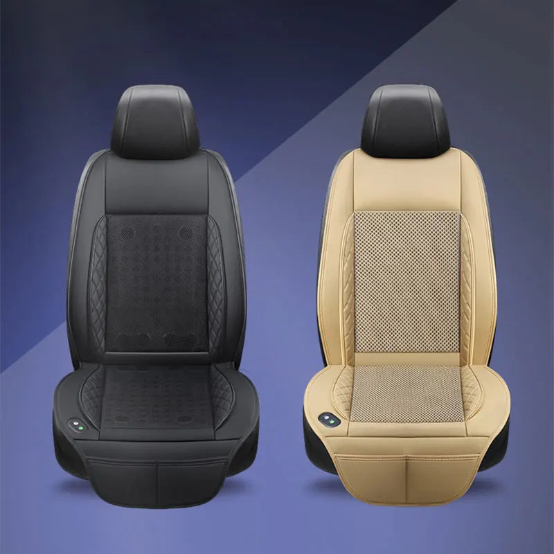 "ArcticVent TurboCool Car Seat Cooling System" - Innovative, efficient, and cool, allowing you to enjoy refreshing and comfortable rides on hot summer days.