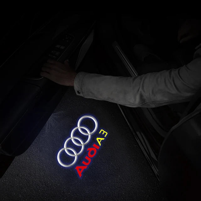 "PhantomBeam Car Emblem Laser Door Lights"