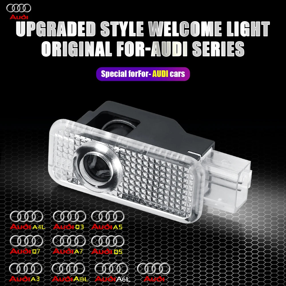 "PhantomBeam Car Emblem Laser Door Lights"