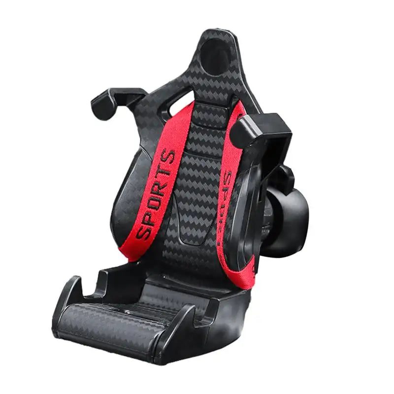 "Velocity Seat Stand: Sleek Phone Holder Inspired by Racing!"